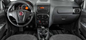 Painel da Fiat Strada Working 2018