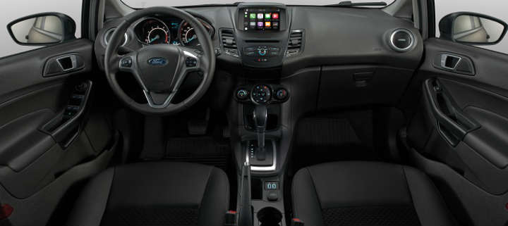 Ford/Divulgação Painel do Ford New Fiesta Titanium 2018