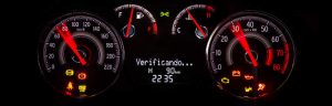 Quadro de instrumentos do Fiat Palio Attractive 2017