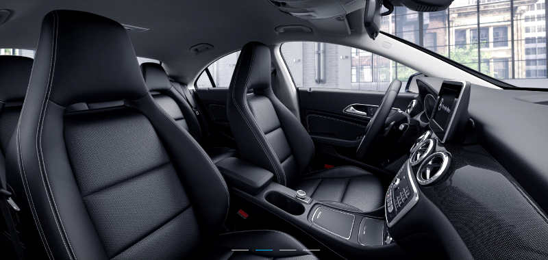 Mercedes-Benz/Divulgação Interior do Mercedes Benz CLA 180