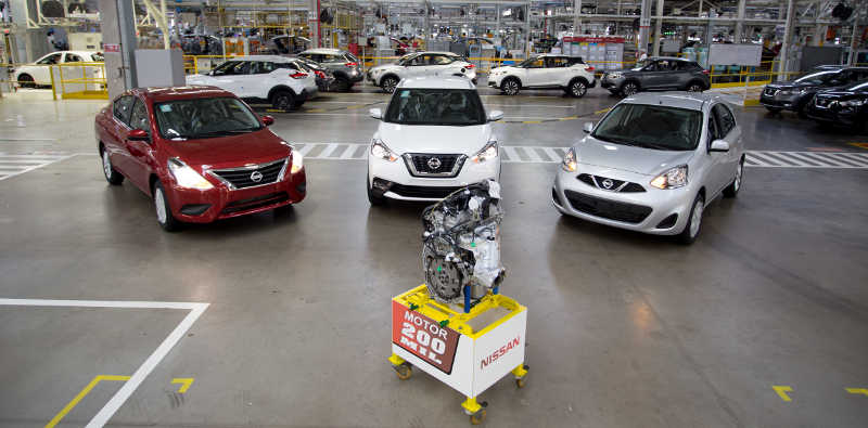 Motor 1.6 16V dos Nissan Kicks, March e Versa