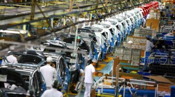 Fábrica de carros no Brasil