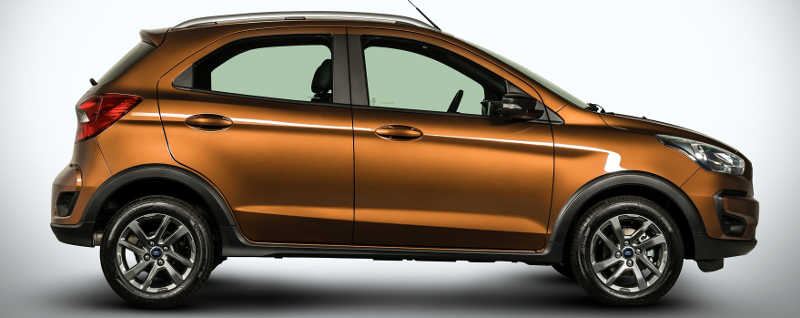 Ford/Divulgação Ford Ka FreeStyle 2019 terá motor Dragon