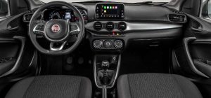 Painel do Fiat Cronos Drive