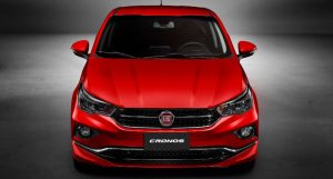 Visual da dianteira do Fiat Cronos Precision