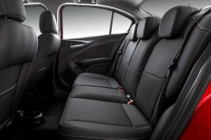 Espaço traseiro do Fiat Cronos