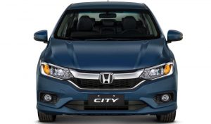Visual da dianteira do Honda City EX 2018
