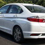 Visual da traseira do Honda City 2018 EXL