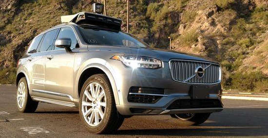 Volvo XC90 autônomo (autonomy) do Uber