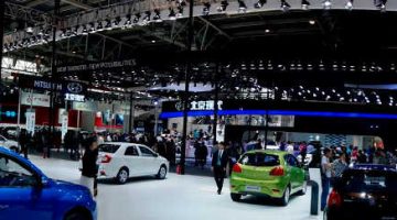 Salão do Automóvel de Pequim, na China