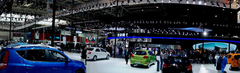Salão do Automóvel de Pequim, na China