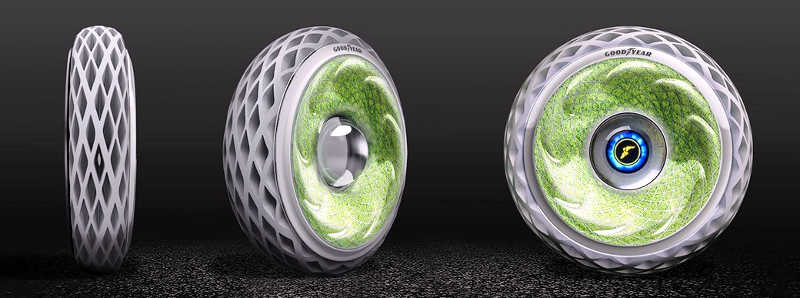 Pneu do futuro da Goodyear