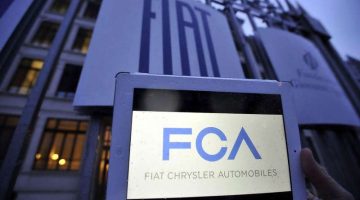 Logo da FCA - Fiat Chrysler Automóveis