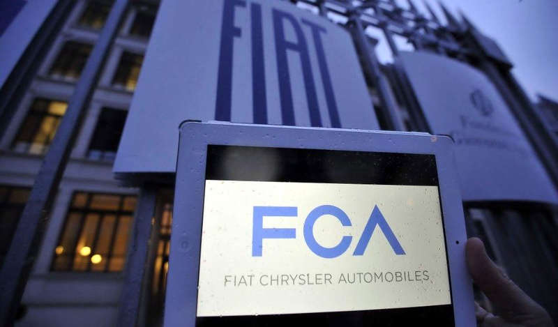 Logo da FCA - Fiat Chrysler Automóveis