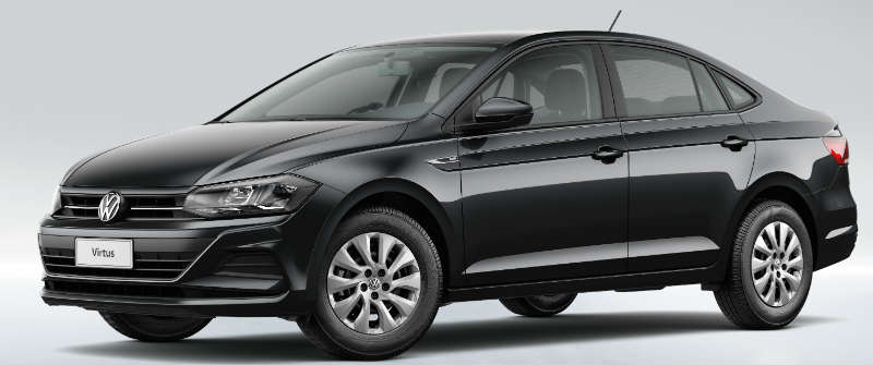 Volkswagen/Divulgação Volkswagen Virtus 1.6 MSI com câmbio automático Tiptronic