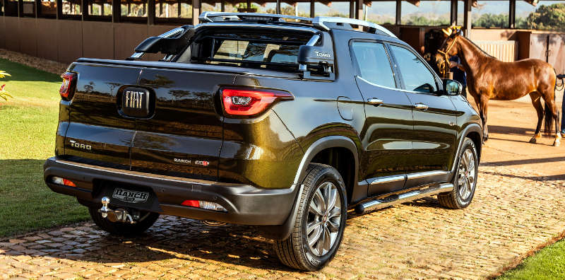 Fiat/Divulgação Picape Fiat Toro Ranch 2019
