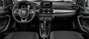 Painel do Fiat Cronos Drive 1.8 automático 2019
