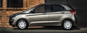 Lateral do Ford Ka SE Plus 2019