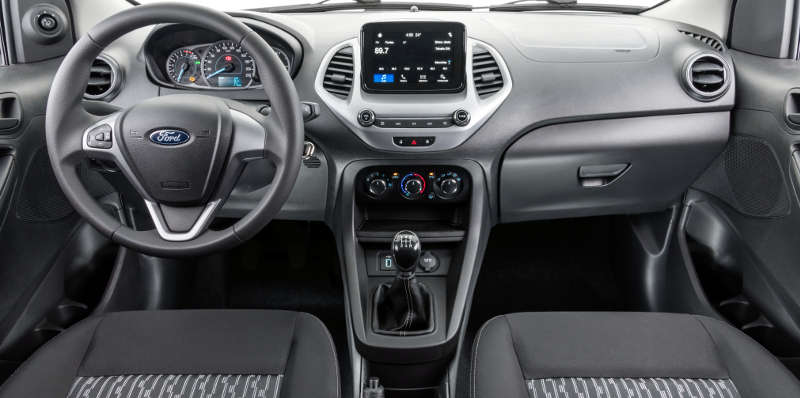 Painel do Ford Ka SE Plus 2019