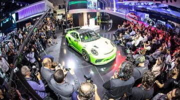 Porsche no Salão do Automóvel de São Paulo