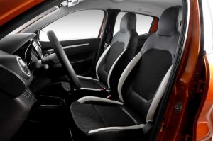 Banco dianteiro do Renault Kwid Intense