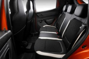 Banco traseiro do Renault Kwid Intense