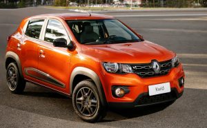 Dianteira do Renault Kwid Intense