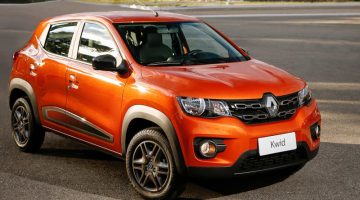 Dianteira do Renault Kwid Intense