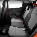 Banco traseiro do Renault Kwid Life