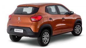 Traseira do Painel do Renault Kwid Life