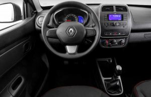 Painel do Renault Kwid Zen