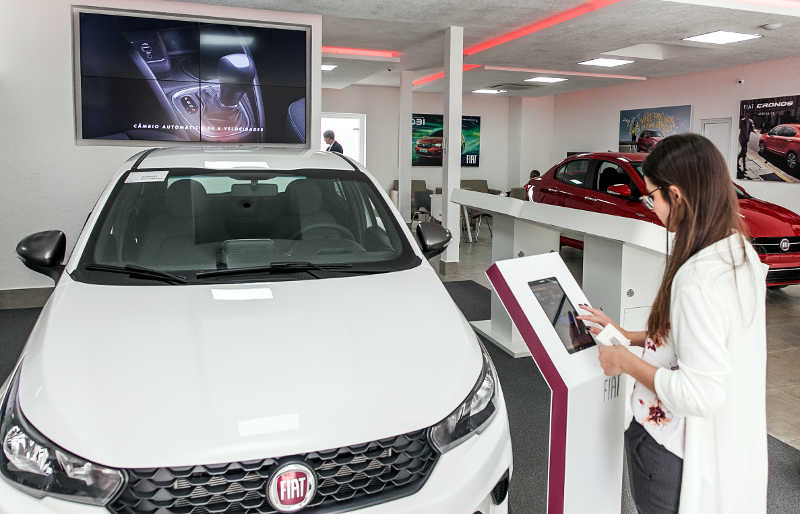 Concessionária digital de carros Fiat
