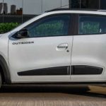 Lateral do Renault Kwid Outsider