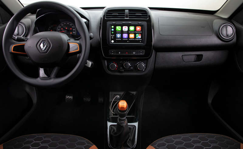 Painel do Renault Kwid Outsider