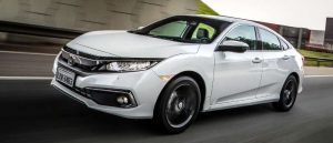 Faróis full LED do Honda Civic Touring 2020