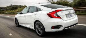 Visual do Teto Honda Civic Touring 2020