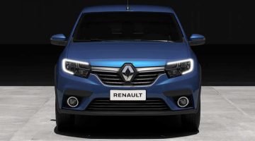 Dianteira do Renault Sandero CVT