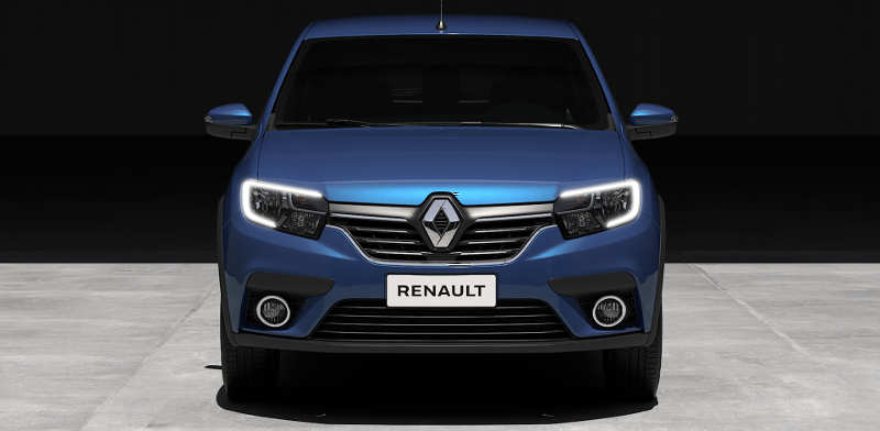 Dianteira do Renault Sandero CVT