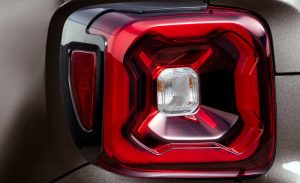 Lanterna traseira em LED do Jeep Renegade Limited 2020