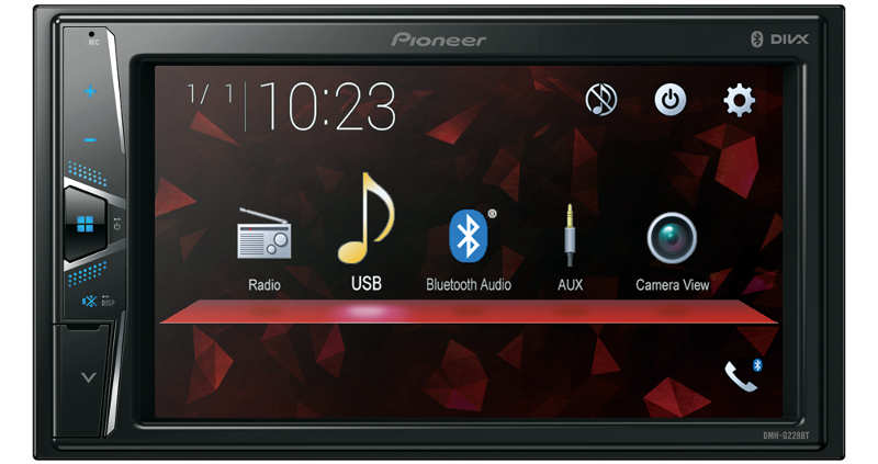 Central multimídia Pioneer para os Nissan Kicks, Versa, March e Frontier 2020