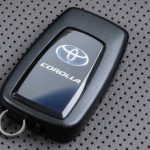 Chave presencial do Teto solar do Toyota Corolla Altis 2020