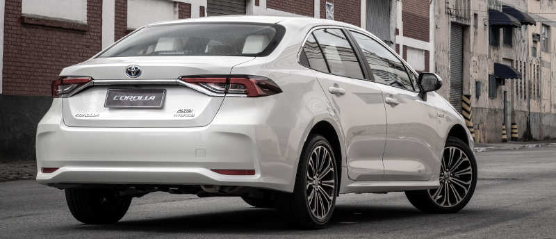 Toyota/Divulgação Toyota-Corolla-Altis-Premium-Hybrid-2020