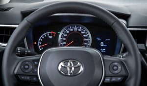 Quatro de instrumentos do Toyota Corolla XEi 2020