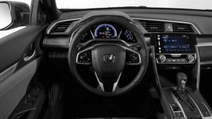 Quadro de instrumentos do Honda Civic EXL 2020