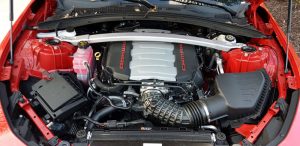 Motor V8 6.2 do Chevrolet Camaro SS 2020 conversível