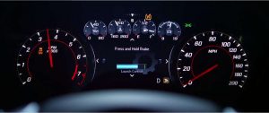 Quadro de instrumentos do Chevrolet Camaro SS V8 2020