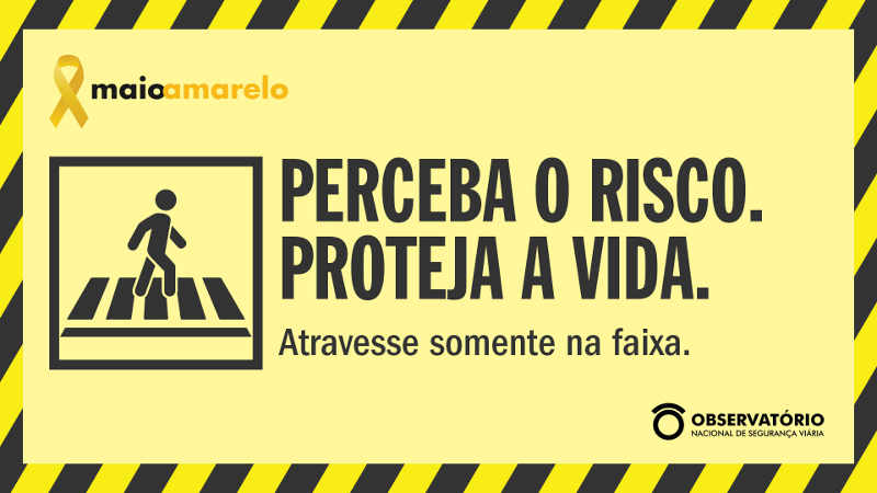 Divulgação Maio Amarelo