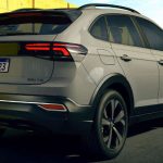 Visual da traseira do Volkswagen Nivus Highline