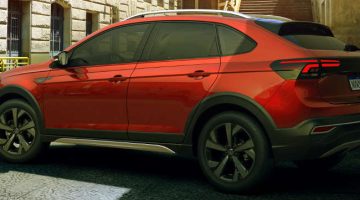 Traseira do Volkswagen Nivus