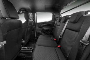 Interior da Fiat Strada Endurance Cabine Dupla